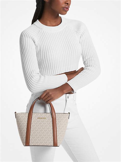 Michael Kors Pratt Small Signature Logo Tote Bag in .